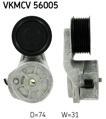 Rola intinzator,curea transmisie VKMCV 56005 SKF